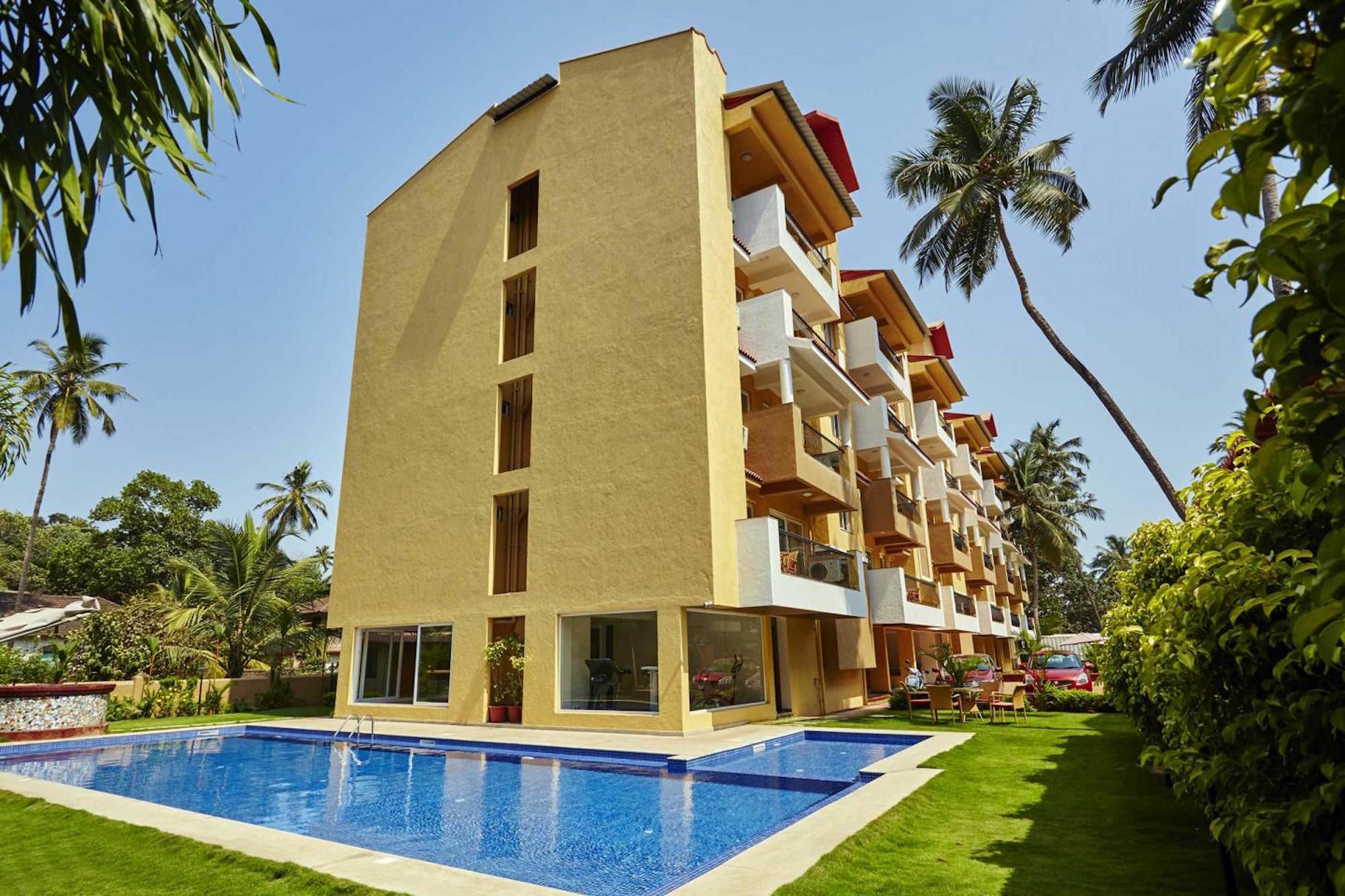 Veera Strand Park Serviced Apartments Calangute Eksteriør billede