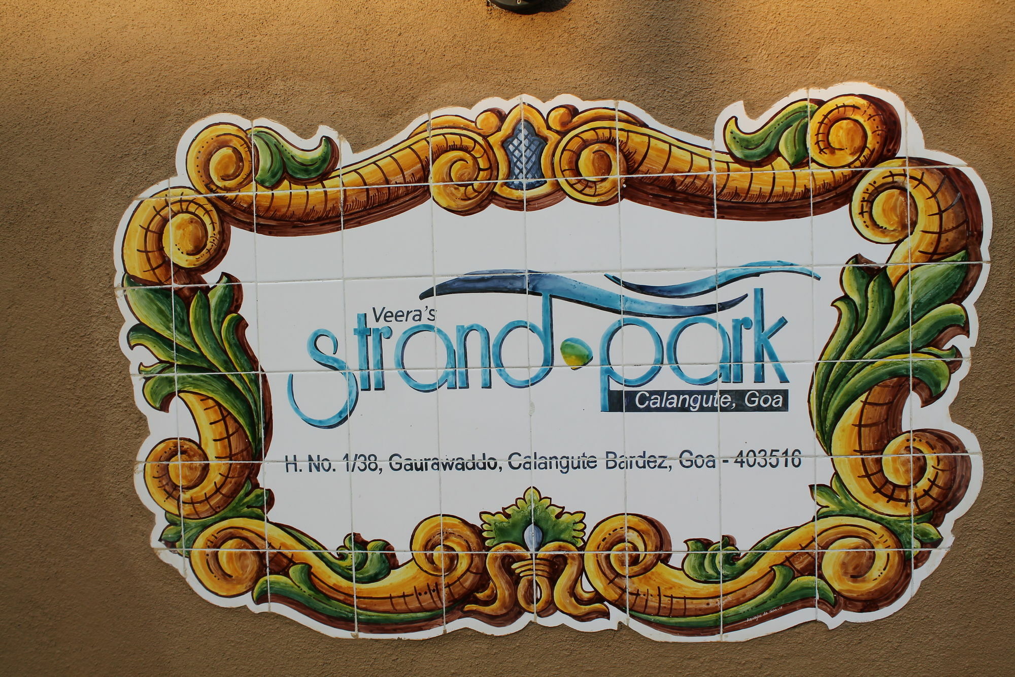 Veera Strand Park Serviced Apartments Calangute Eksteriør billede